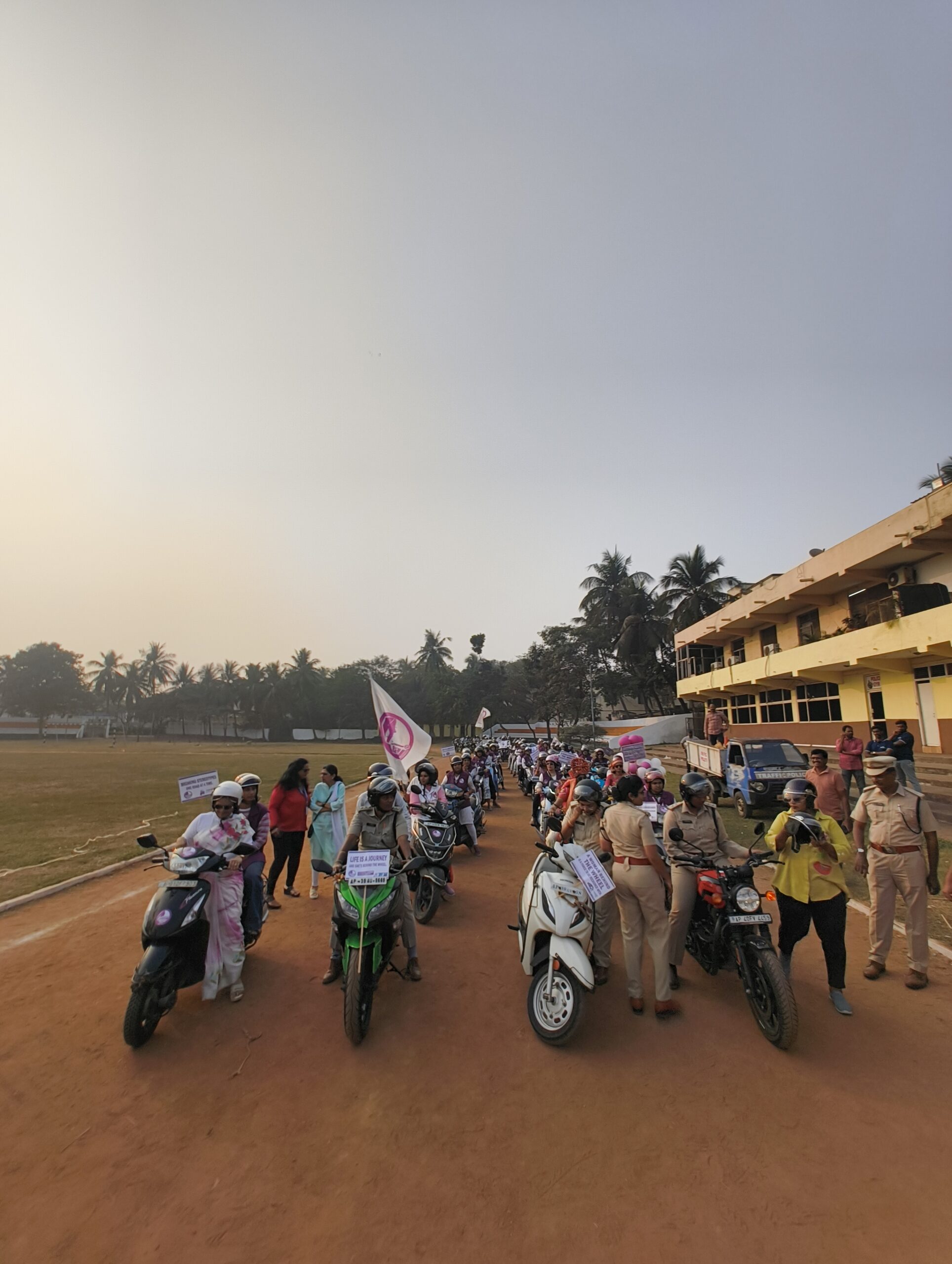 Rally flagged off