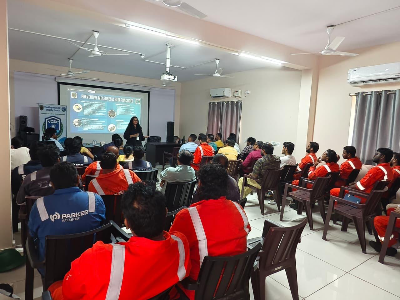 Participants during awareness session