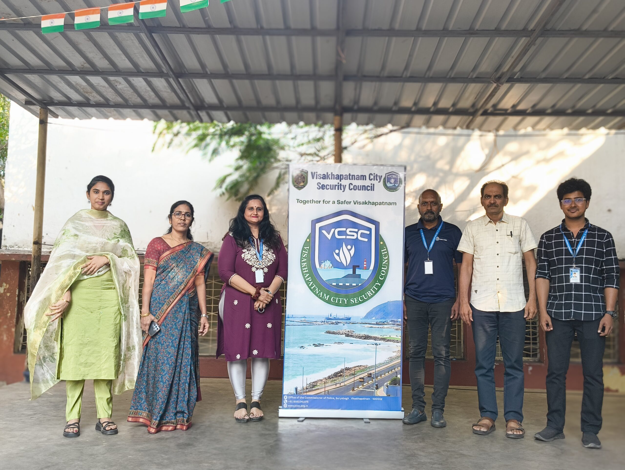 Cyber Security Awareness Session at GVMC RP Peta High School, Kancharapalem