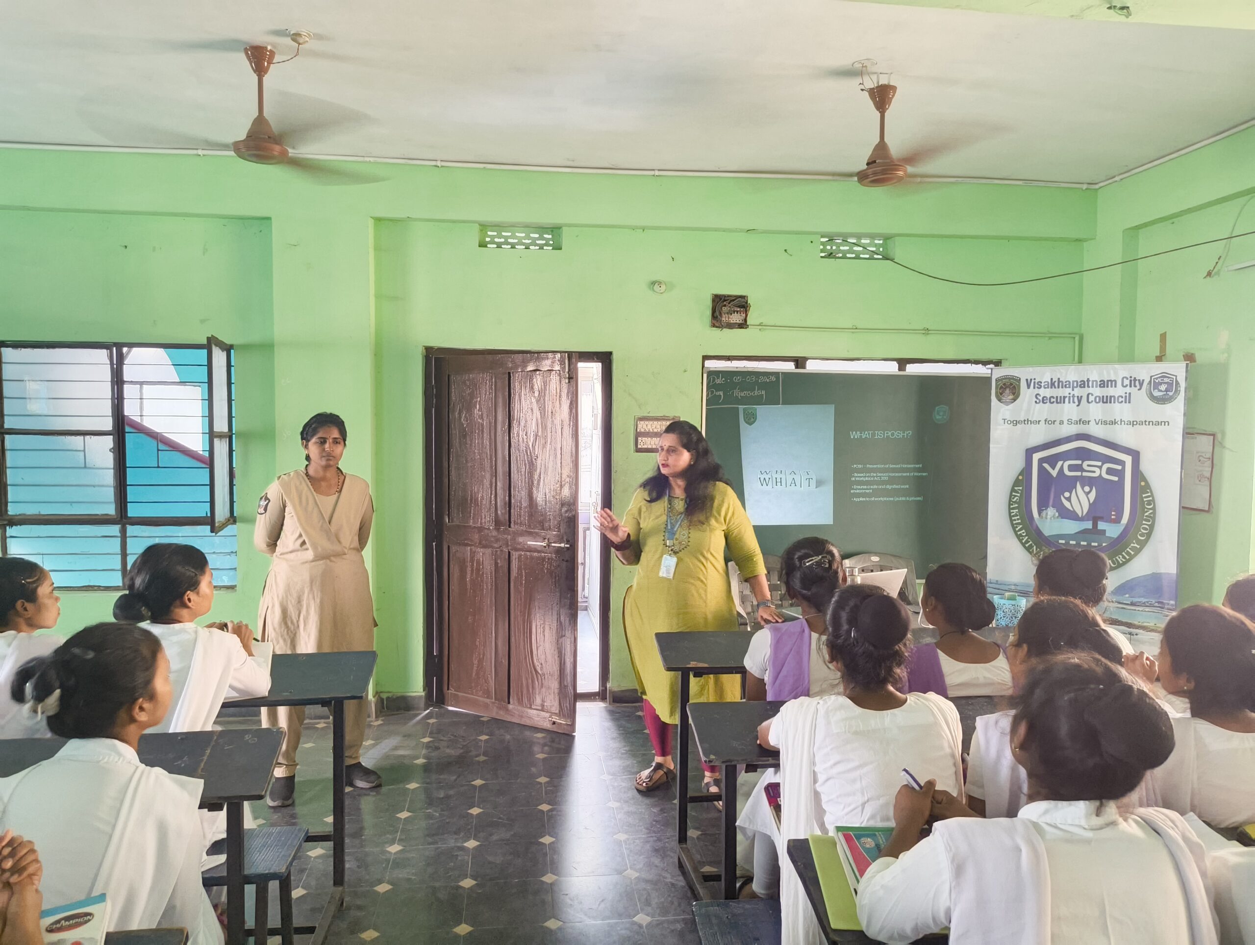 Participants at Sagar Durga School of Nursing