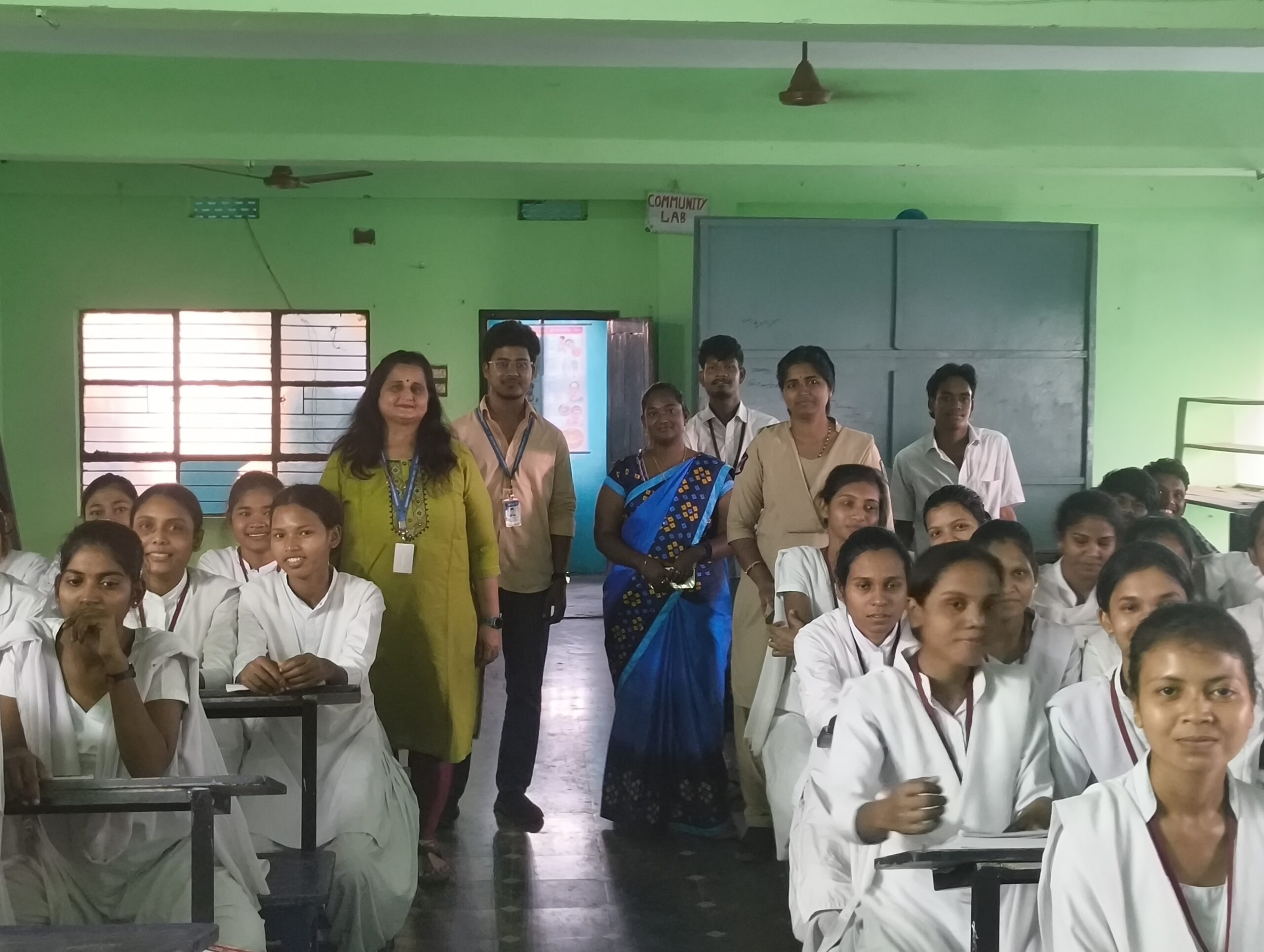 Cyber Safety for Women Session at Sagar Durga School of Nursing