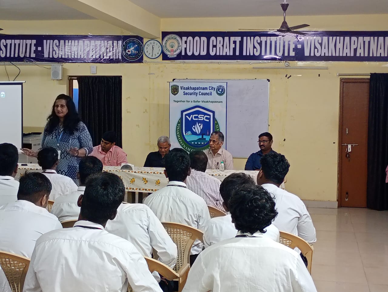 Smt. Seema Sikri addressing the participants