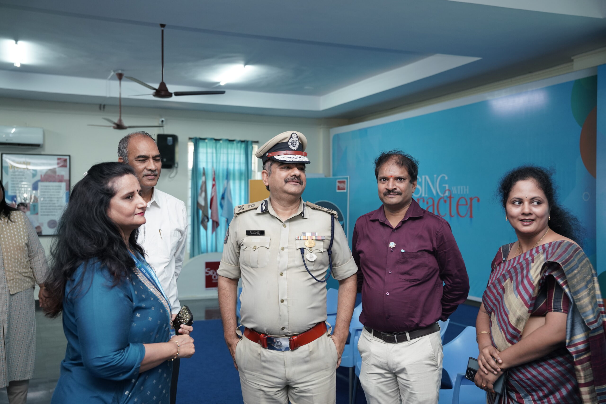 Group photo - Anti-Narcotics Session at Silver Oaks